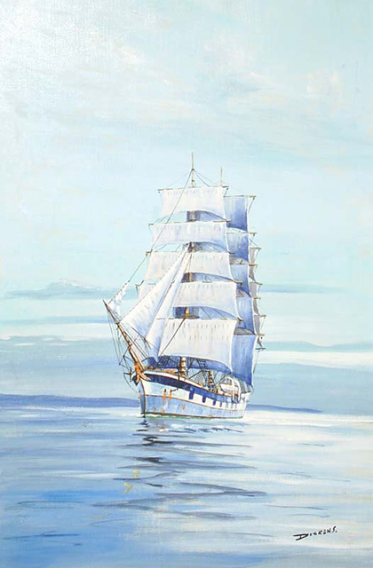 Clipper becalmed